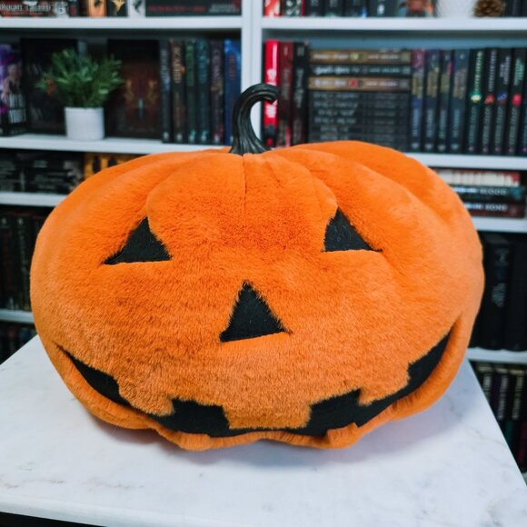 Other - Large Soft Pumpkin Decor Pillow